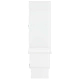 Wall Shelf White 87 x 17 x 75 cm Engineered Wood