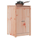 Outdoor Kitchen Cabinet MEPPEL White 55 x 55 x 92 cm - Side View