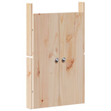 Outdoor Kitchen Cabinet MEPPEL Natural Douglas 106 x 55 x 92 cm - 45-Degree Angle