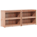 Outdoor Kitchen Cabinet MEPPEL 2 pcs Natural Douglas