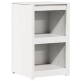 Outdoor Kitchen Cabinet MEPPEL 4 pcs White Solid Pine Wood