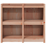 Outdoor Kitchen Cabinet MEPPEL 3 pcs Natural Douglas - 45-Degree Angle