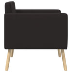 Accent Chair Black Velvet