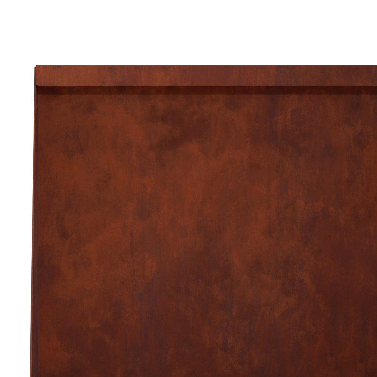 Retaining Wall 2 pcs 100 x 12 x 40 cm Weathering Steel Rusty