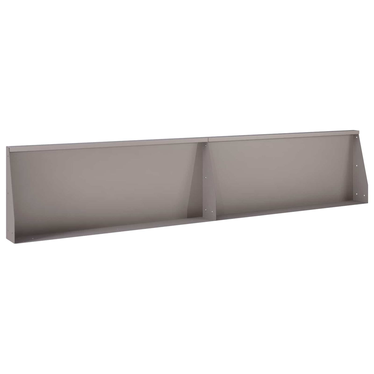 Retaining Wall 2 pcs 100 x 12 x 40 cm Weathering Steel Rusty