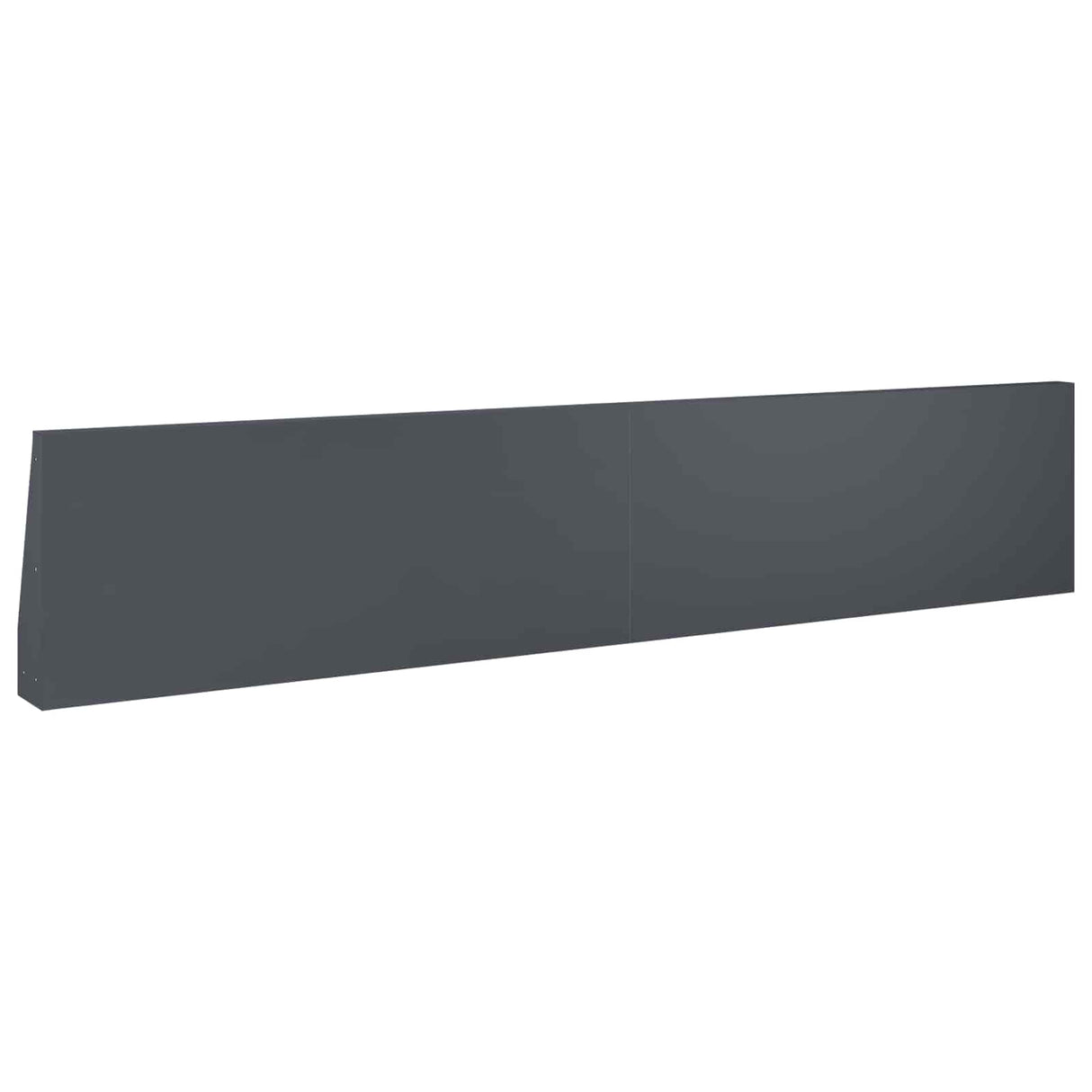 Retaining Wall 2 pcs 100 x 12 x 50 cm Steel Anthracite
