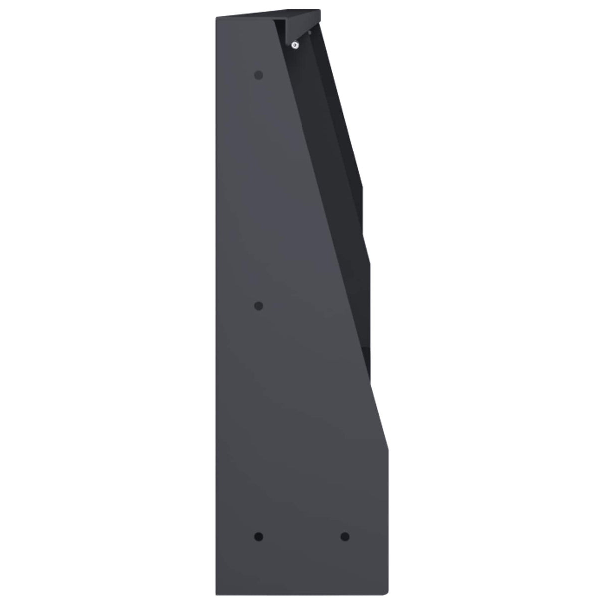 Retaining Wall 2 pcs 100 x 12 x 50 cm Steel Anthracite
