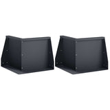 Retaining Wall 2 pcs 50 x 50 x 30 cm Steel Anthracite