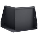 Retaining Wall 50 x 50 x 40 cm Steel Anthracite