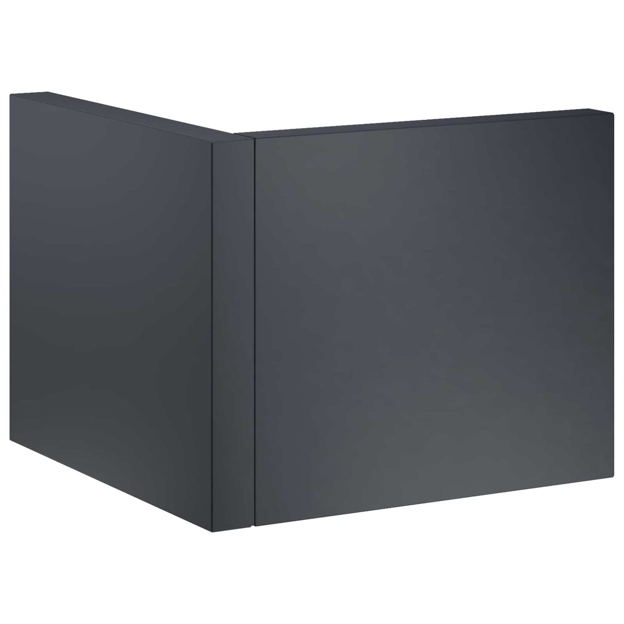 Retaining Wall 50 x 50 x 30 cm Steel Anthracite