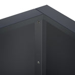 Retaining Wall 50 x 50 x 40 cm Steel Anthracite