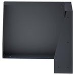 Retaining Wall 50 x 50 x 40 cm Steel Anthracite