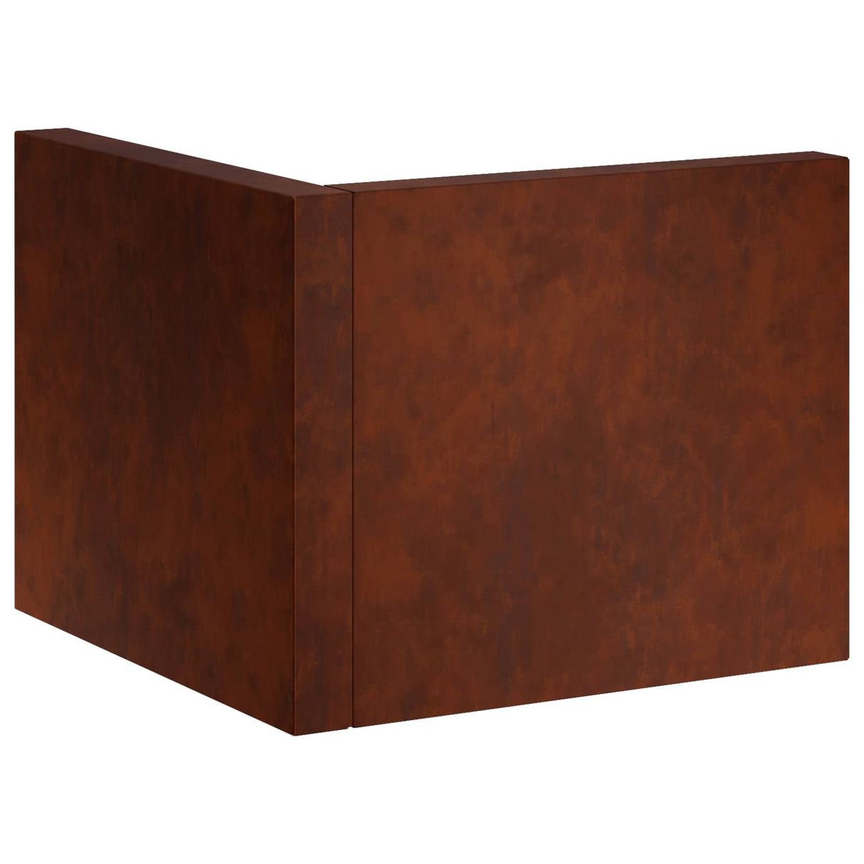 Retaining Wall 50 x 50 x 50 cm Weathering Steel Rusty