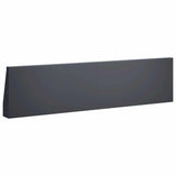 Retaining Wall 2 pcs 80 x 12 x 50 cm Steel Anthracite