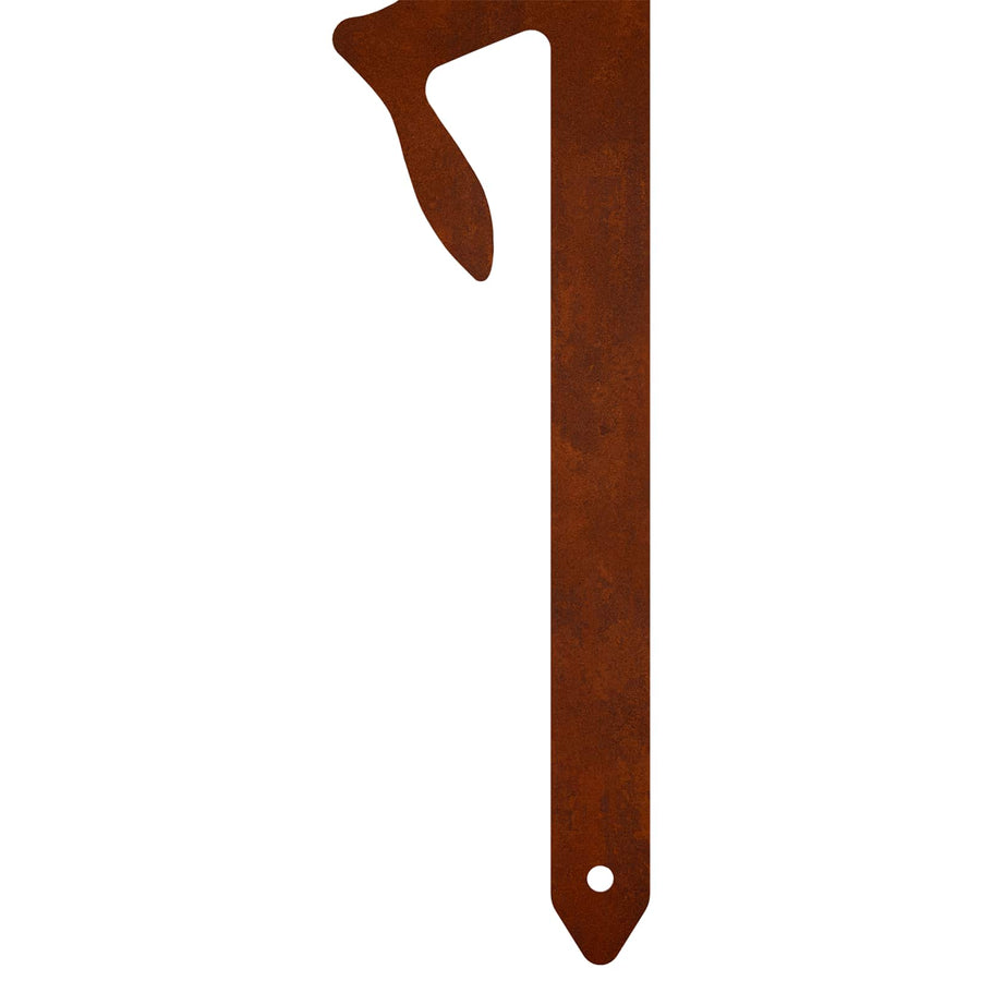 Garden Stake 36 x 24 cm Weathering Steel Rusty