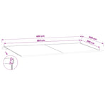 Awning Replacement Fabric Cream 400 x 300 cm Polyester