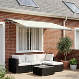 Awning Replacement Fabric Cream 450 x 350 cm Polyester