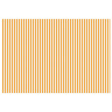 Awning Replacement Fabric Yellow and White 450 x 300 cm
