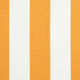 Awning Replacement Fabric Yellow and White 450 x 350 cm