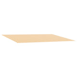 Awning Replacement Fabric Yellow and White 500 x 300 cm