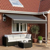 Awning Replacement Fabric Anthracite 500 x 300 cm Polyester