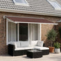 Awning Replacement Fabric Brown 400 x 350 cm Polyester