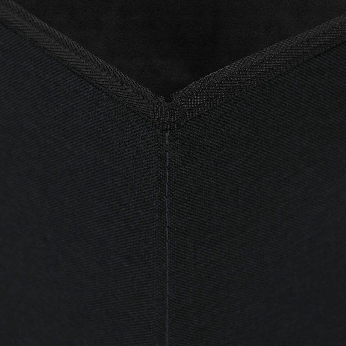 Foldable Storage Bench Black 180 kg 80 L 77 x 38 x 38 cm Linen