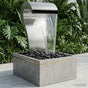 Garden Waterfall Stainless Steel 304 54.5 x 34 x 83 cm Silver