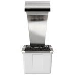 Garden Waterfall Stainless Steel 304 54.5 x 34 x 83 cm Silver