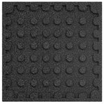 Fall Protection Tiles 12 pcs Black 50 x 50 cm Rubber