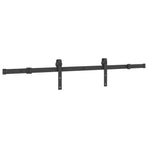 Sliding Door NARVIK 70 x 210 cm (152.5 cm) Natural and Black