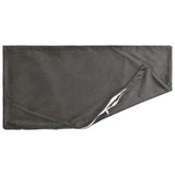 Cushion with Pillow HEERLEN 2 pcs Dark Grey Velvet - Side View