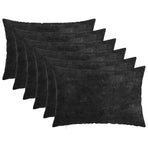 Throw Pillow 6 pcs HEERLEN Anthracite 30 x 50 cm