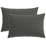 Throw Pillow 2 pcs HEERLEN Anthracite 30 x 50 cm Polyester