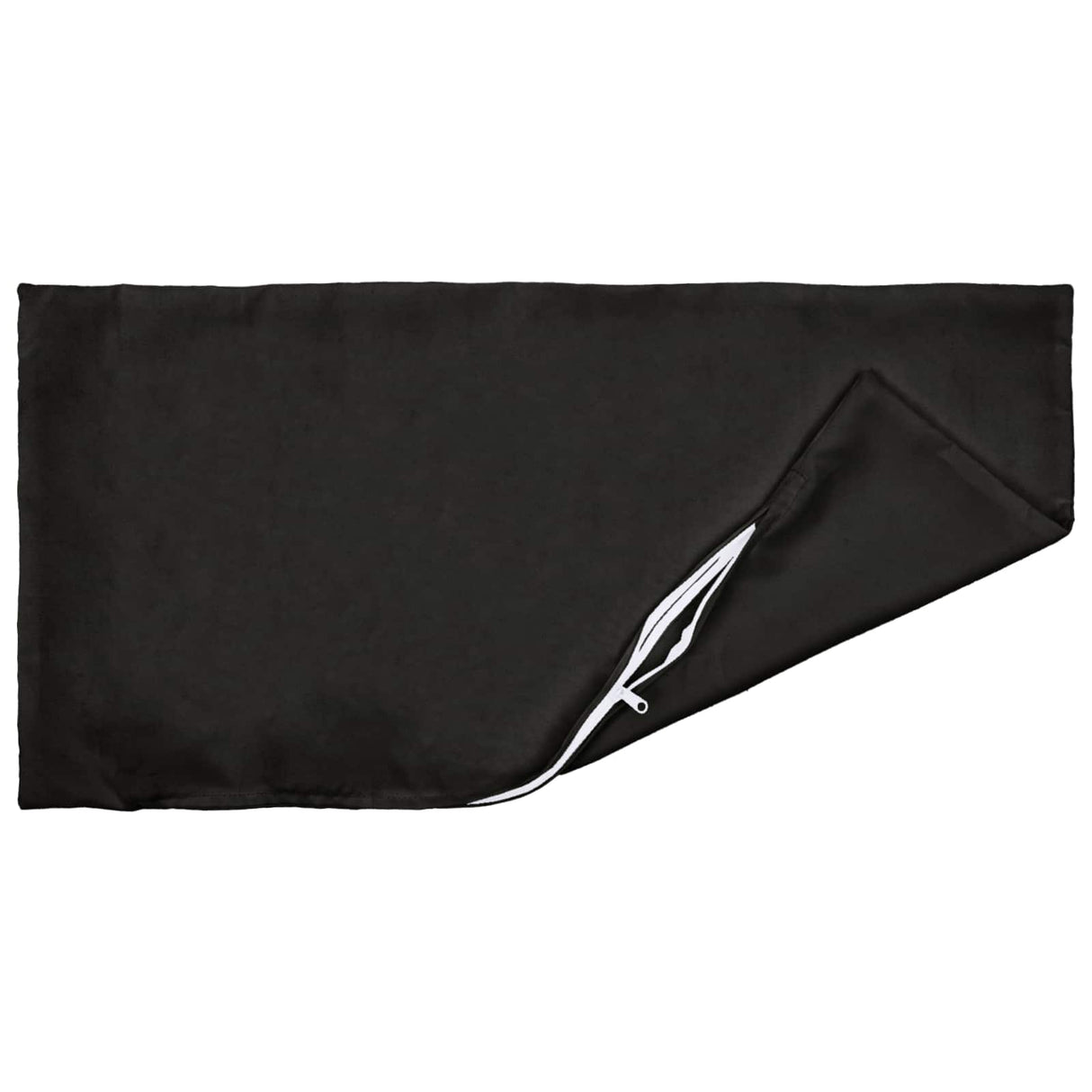 Cushion with Pillow HEERLEN 2 pcs Black Polyester
