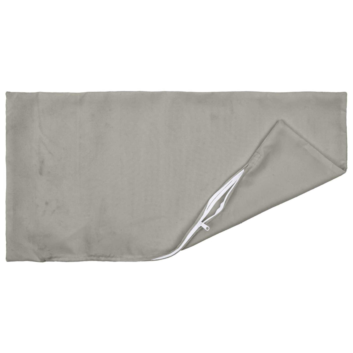 Cushion with Pillow HEERLEN 2 pcs Grey Polyester