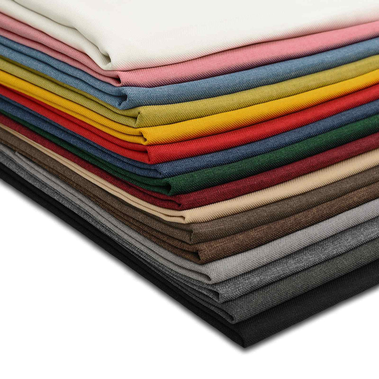 Cushion with Pillow HEERLEN 12 pcs Black Fabric