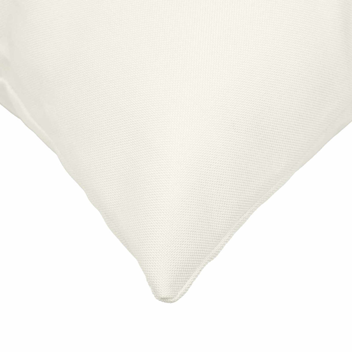 Cushion with Pillow HEERLEN 6 pcs White Fabric