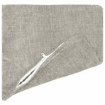 Throw Pillow 6 pcs HEERLEN Light Grey 40 x 40 cm