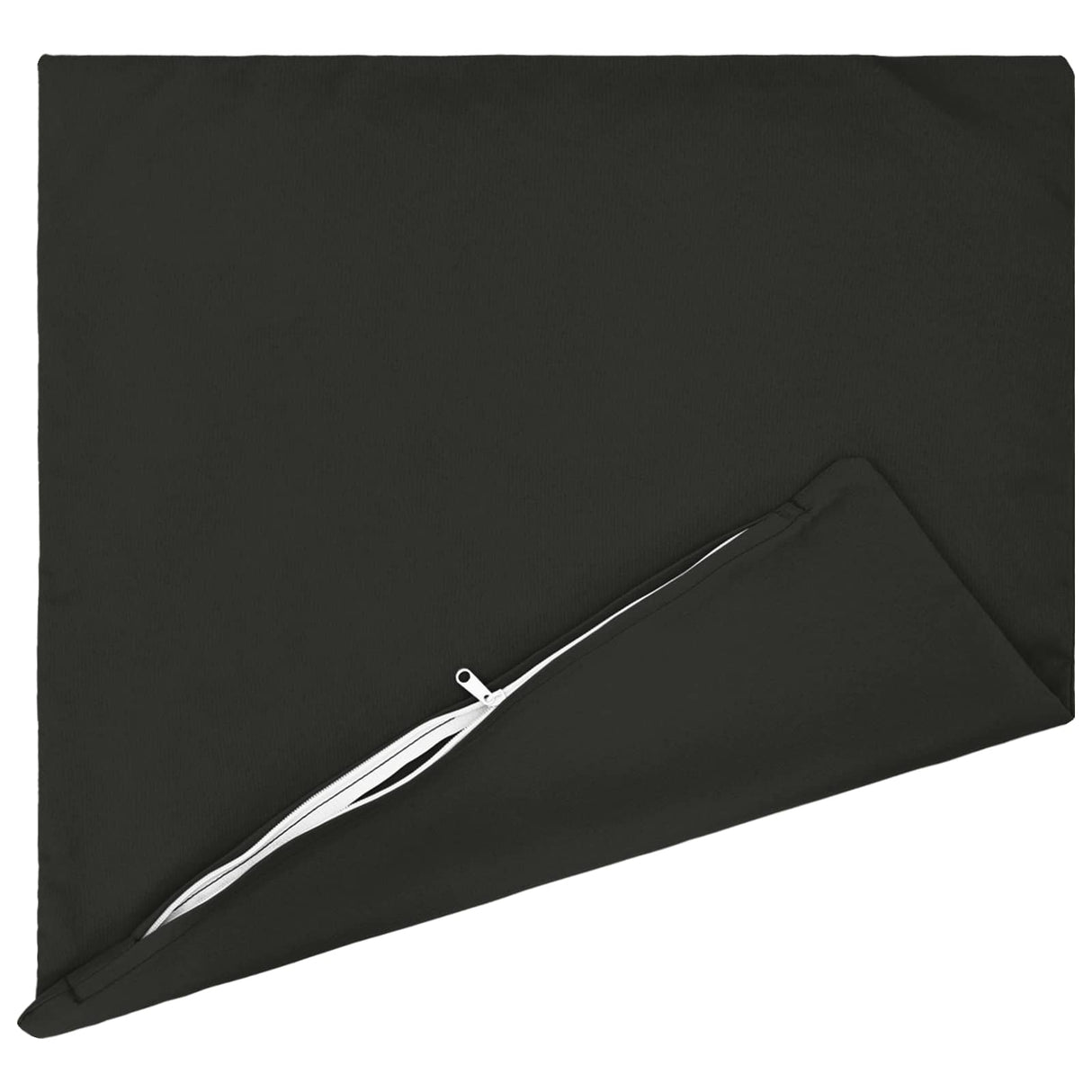 Cushion with Pillow HEERLEN 2 pcs Black Polyester
