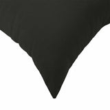 Cushion with Pillow HEERLEN 6 pcs Black Polyester - Top-Down View