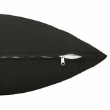 Cushion with Pillow HEERLEN 12 pcs Black Polyester