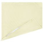 Cushion with Pillow HEERLEN 2 pcs Cream Polyester