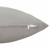 Cushion with Pillow HEERLEN 2 pcs Grey Polyester