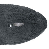 Cushion with Pillow HEERLEN 6 pcs Anthracite PV Fleece
