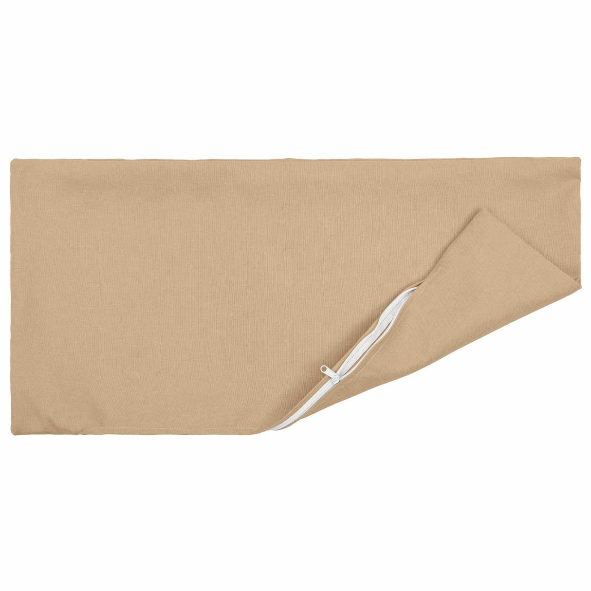 Cushion with Pillow HEERLEN 6 pcs Cream Fabric