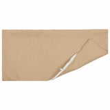 Cushion with Pillow HEERLEN 6 pcs Cream Fabric