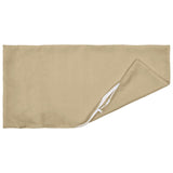 Cushion with Pillow HEERLEN 6 pcs Beige Polyester - Top-Down View