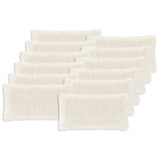 Cushion with Pillow HEERLEN 2 pcs White PV Fleece