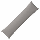 Cushion with Pillow HEERLEN Cloud Grey 40 x 145 cm Fabric